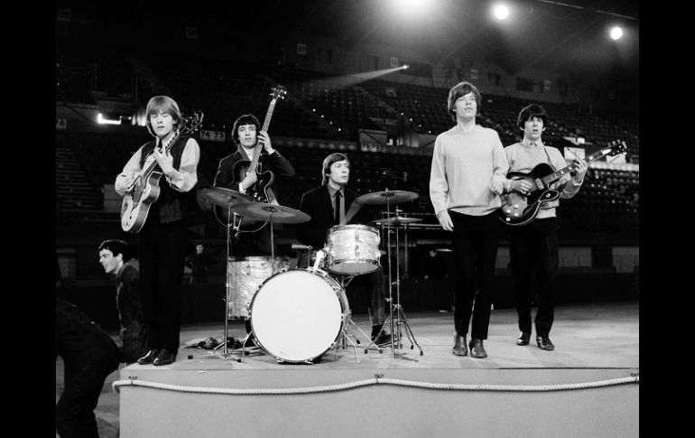 Brian Jones, guitarra; Bill Wyman, bajo; Charlie Watts, batería; Mick Jagger, vocalista y Keith Richards. AP /