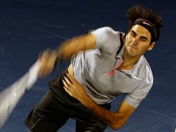 Federer tarda una hora y once minutos en acabar con las esperanzas de su rival. AFP /
