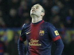 Andrés se muestra confiado en que el equipo saldrá de este 'bache' futbolístico. EFE /