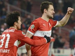 Ahora Stuttgart deberá esperar rival en la competencia. EFE /