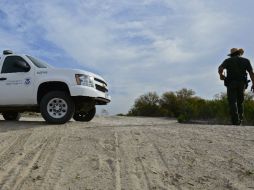 Patrulla Fronteriza busca inmigrantes ilegales en Texas EFE /