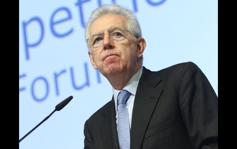 Mario Monti ha impuesto fuertes medidas económicas para luchar contra la criris en Italia. EFE /