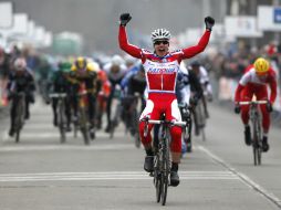 La carrera italiana deberá admitir al Katusha, después de que el TAS le devolviese la licencia World Tour. AFP /