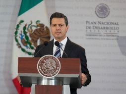 Peña Nieto presentó de manera formal el proceso de consultas del Plan Nacional de Desarrollo 2013-2018. NTX /