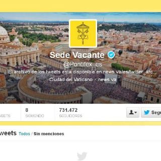 Suspenden cuentas de Benedicto XVI en Twitter