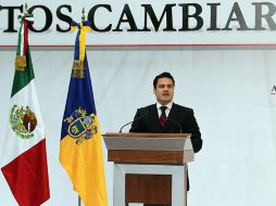 En Sesión en el Congreso local, Aristóteles Sandoval tomará protesta como gobernador constitucional de el Estado de Jalisco. ARCHIVO /