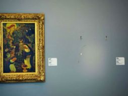 Hasta el momento, el lugar que ocupaban las obras en el museo Kunsthal se encuentra vacío. ARCHIVO /