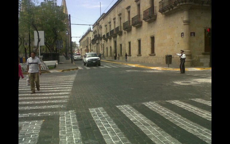 La avenida Hidalgo es de las arterias más afectadas.  /