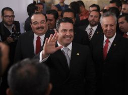 Tras su mensaje en el Instituto Cultural Cabañas, Bolaños es el siguiente destino del gobernador.  /