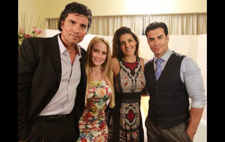 Los actores hablaron sobre sus personajes durante una entrevista. NTX /