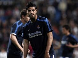 Carlos Vela, convocado para el duelo contra el Betis. ARCHIVO /
