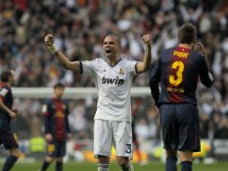 Pepe asegura que el Real Madrid lucha hasta el final por sus objetivos. AP /