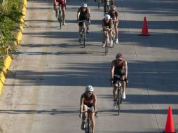 Bicicleta es una de las pruebas del triatlón que tendrá su lugar en la Olimpiada Nacional. ARCHIVO /