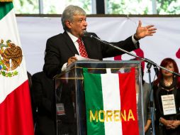 El representante del partido Morena asegura que ''están creando algo nuevo''. ARCHIVO /