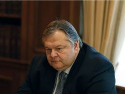 Evangelos Venizelos, exministro de Finanzas y líder del Pazok. ARCHIVO /