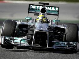 Rosberg logra el mejor tiempo en las tres jornadas antes del inicio de la temporada 2013. EFE /