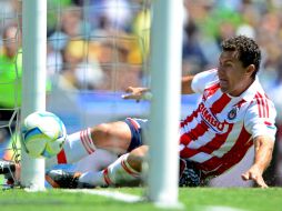Sabah marca el único gol del Rebaño en el encuentro. MEXSPORT /