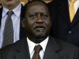 El actual primer ministro Raila Odinga es uno de los principales candidatos presidenciales. ARCHIVO /