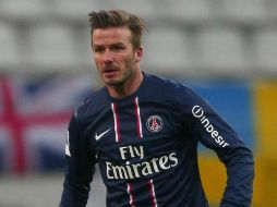 'Becks' actualmente en el PSG, continúa siendo referente en el futbol internacional. AP /