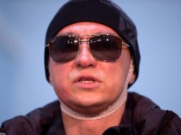 Filin sufrió graves quemaduras tanto en el rostro como en los ojos tras ser rociado con ácido el 17 de enero. AP /