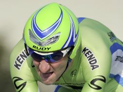 Viviani tiene a su más cercano perseguidor, Chavanel, a ocho segundos. AP /