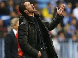 Con ayuda de Simeone, el Atlético de Madrid ha vuelto a ser un equipo protagonista en España. EFE /