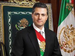 Fotografía oficial del Presidente de México, Enrique Peña Nieto, difundida este día por la Presidencia mexicana. ESPECIAL /