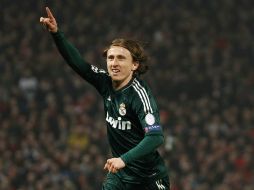 Modric Fue el autor del primer gol que le dio rumbo a la victoria al Real Madrid. AP /