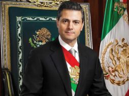 Los Pinos da a conocer la fotografía oficial del Presidente Peña Nieto a través de las redes sociales. ESPECIAL /
