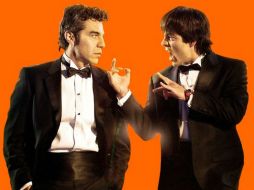 El filme ''Suave Patria'' es protagonizado por Adrián Uribe (i) y Omar Chaparro (d). ESPECIAL /