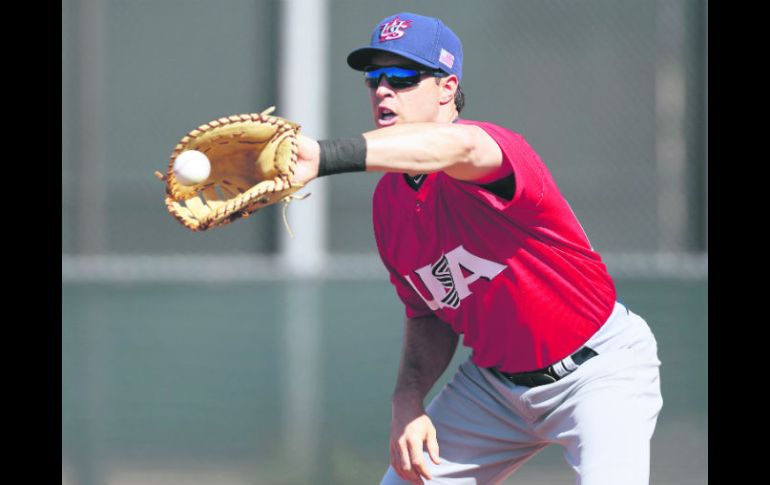Fuera. El toletero de los Yanquis se lesionó el antebrazo derecho, tras una práctica de bateo. AP /