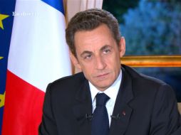 El expresidente francés, el conservador Nicolas Sarkozy, dice que la política es algo pasado para él. ARCHIVO /