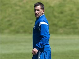 ''Chaco'' acumula cuatro goles en el presente torneo Clausura 2013 con Cruz Azul. MEXSPORT /
