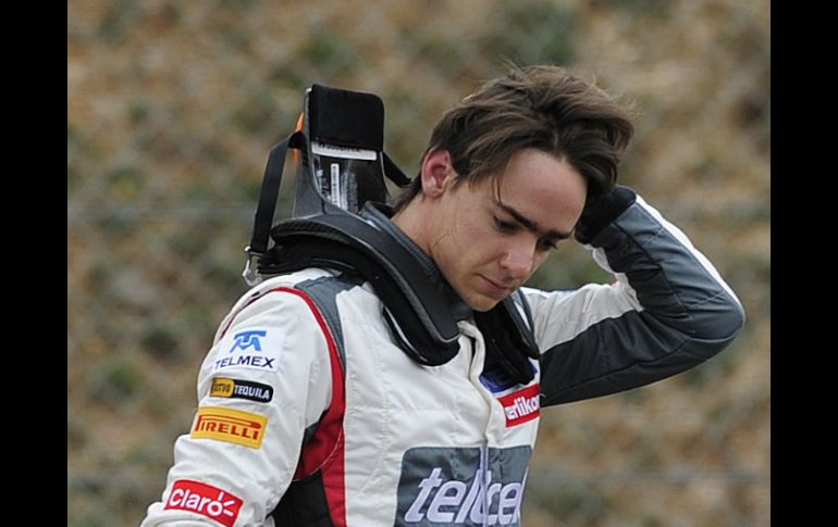 Esteban, de 21 años, será coequipero del alemán Niko Hulkenberg. ARCHIVO /