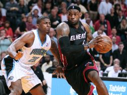 Con 26 tantos, ''The King'' James sigue imparable en la temporada 2013. EFE /