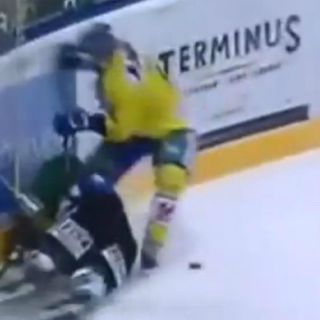 Impacto deja parapléjico a jugador de hockey suizo