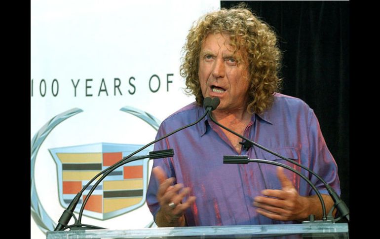 Robert Plant, vocalista de la legendaria banda inglesa. ARCHIVO /