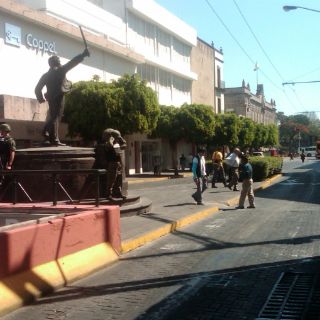 Cierran perímetro de Instituto Cultural Cabañas por visita de Peña Nieto