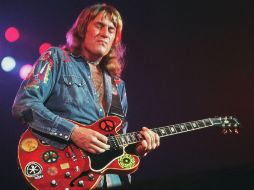 Alvin Lee, que llegó al punto cumbre de su carrera en Woodstock, en 1969, en donde interpretó un célebre solo de guitarra. ESPECIAL /