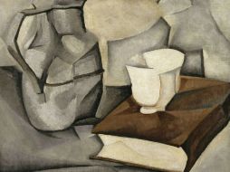 Cuado ''El libro'', del pintor cubista Juan Gris. ARCHIVO /