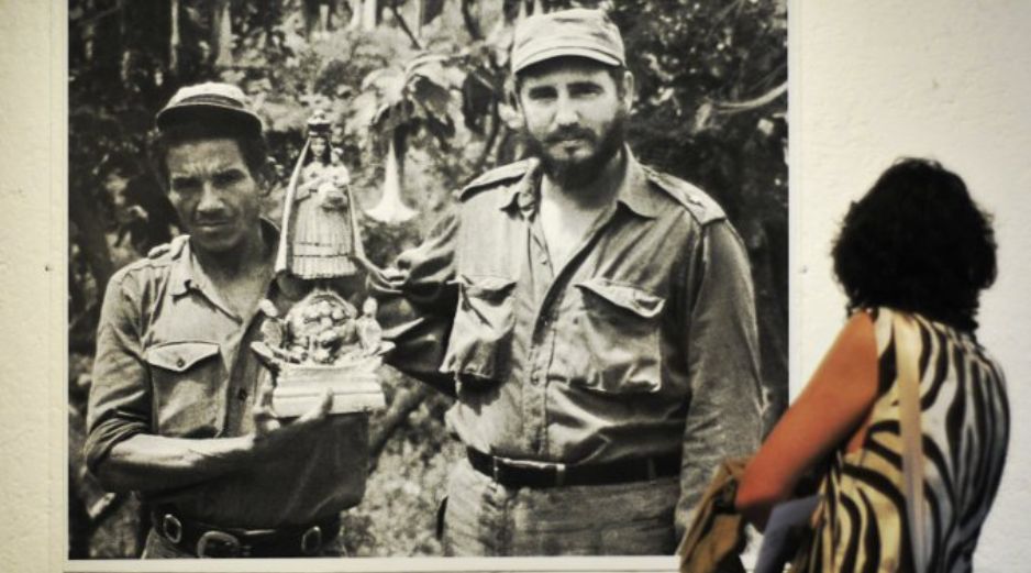 ''Fidel vuelve a la selva'' foto de Alberto Korda en exhibición. ARCHIVO /