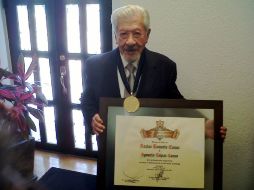 Un señor actor, en un muy merecido reconocimiento. EL INFORMADOR /