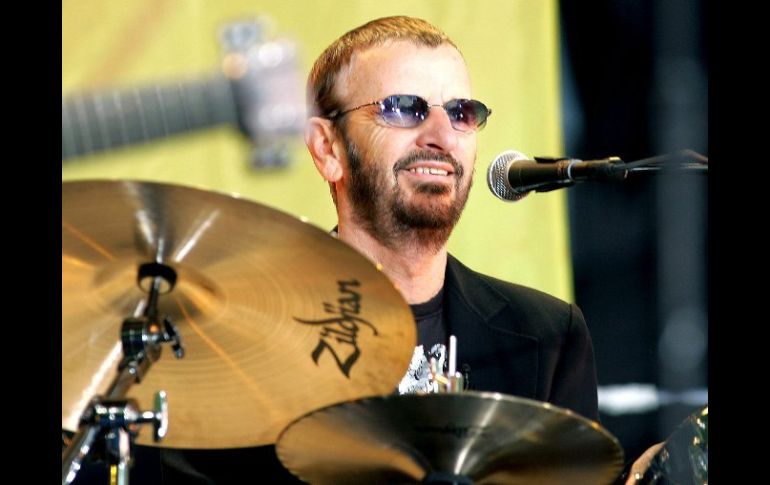 Ringo Starr como estrella de una exposición en el Museo del Grammy. REUTERS /