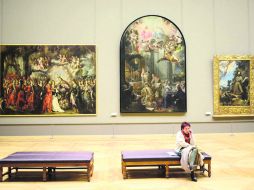 Similitudes. Los visitantes conocedores se sorprenden por el parecido de la técnica entre el arte de la Nueva España y el español. NTX /