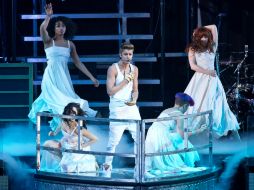 Negaron que sea una maniobra publicitaria el vahído de Justin Bieber. AP /