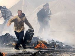 Se calcula que hasta un millón de sirios han dejado el país huyendo de la guerra. EFE /