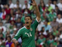 Hernández no he tenido actividad regular con el Manchester United, pero aún así lo consideran ''de cuidado'' en Honduras. ARCHIVO /