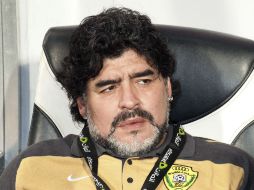 Maradona, de 52 años, ha dirgido recientemente al  Dubái Al Wasl. ARCHIVO /