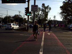 Los 200 kilómetros de ciclovías planeados representan sólo 13% de los más de mil 500 proyectados en el Plan Maestro de Movilidad ARCHIVO /