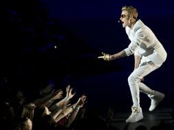 Justin Bieber asegura en redes sociales que se concentra para el recital de esta noche en Londres. AFP /